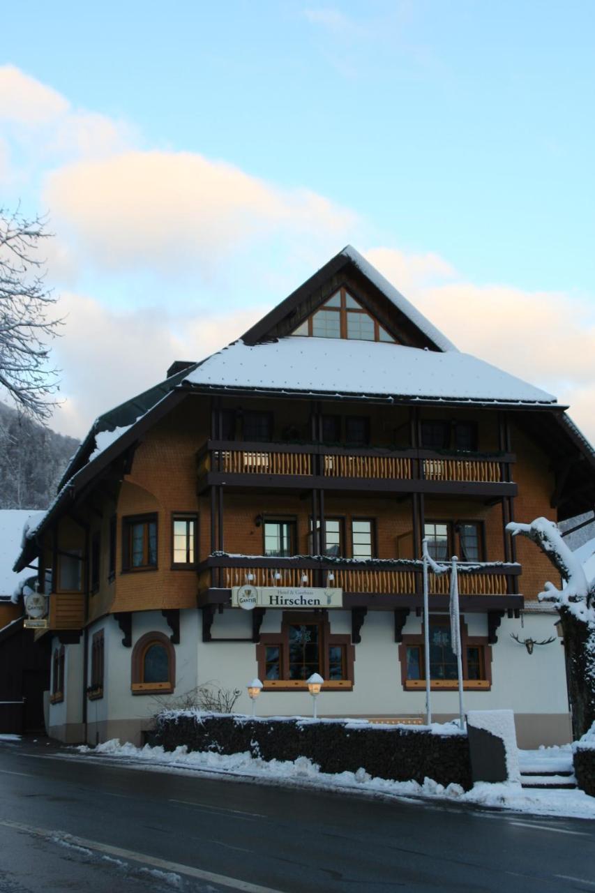 Hotel Gasthaus Hirschen Im Hochschwarzwald Todtnau Nahe Feldberg Luaran gambar